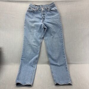 Levi's Jeans Women 26 501 High Rise Straight Leg Light Wash Blue Button Fly